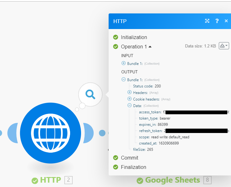 Freee とmake(integromat) を連携させる際のHTTP モジュール